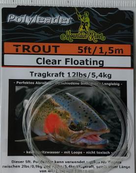 Mountain River Polyleader Trout 5ft